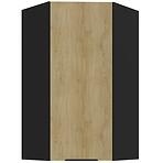 Kuchynská skrinka Cremona Bl 60x60 Gn-108 1f (45°)