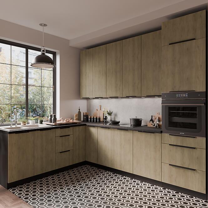Kuchynská skrinka Cremona Bl 60x60 Gn-108 1f (45°)