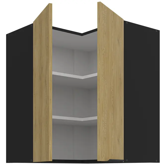 Kuchynská skrinka Cremona Bl 60x60 Gn-72 2f (90°)
