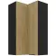 Kuchynská skrinka Cremona Bl 60x60 Gn-108 2f (90°)
