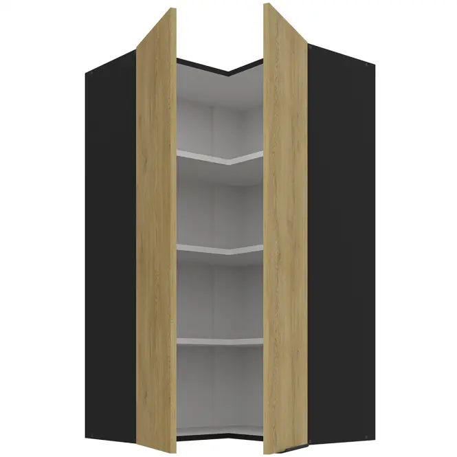Kuchynská skrinka Cremona Bl 60x60 Gn-108 2f (90°)