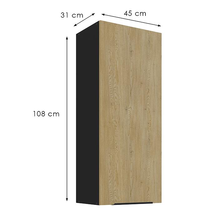 Kuchynská skrinka Cremona Bl 45g-108 1f,3