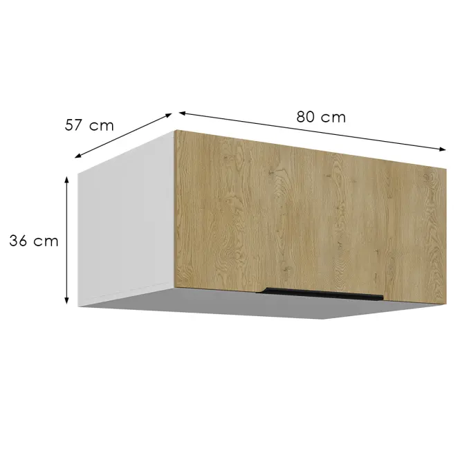 Kuchynská skrinka Cremona Wh 80 Nagu-36 1f