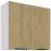 Kuchynská skrinka Cremona Wh 80g-72 2f