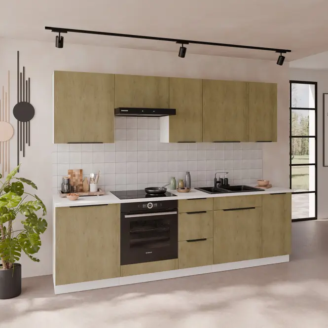 Kuchynská skrinka Cremona Wh 60x60 Gn-72 1f (45°)