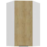 Kuchynská skrinka Cremona Wh 60x60 Gn-108 1f (45°)