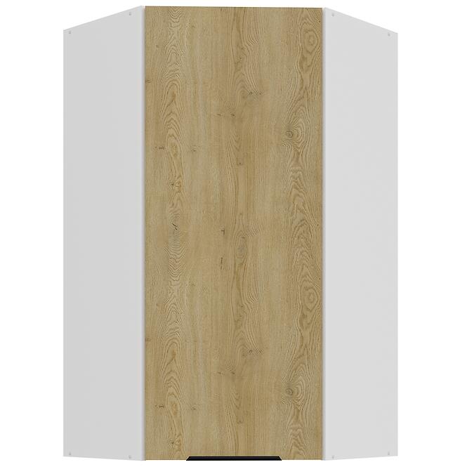 Kuchynská skrinka Cremona Wh 60x60 Gn-108 1f (45°)