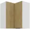 Kuchynská skrinka Cremona Wh 60x60 Gn-72 2f (90°)