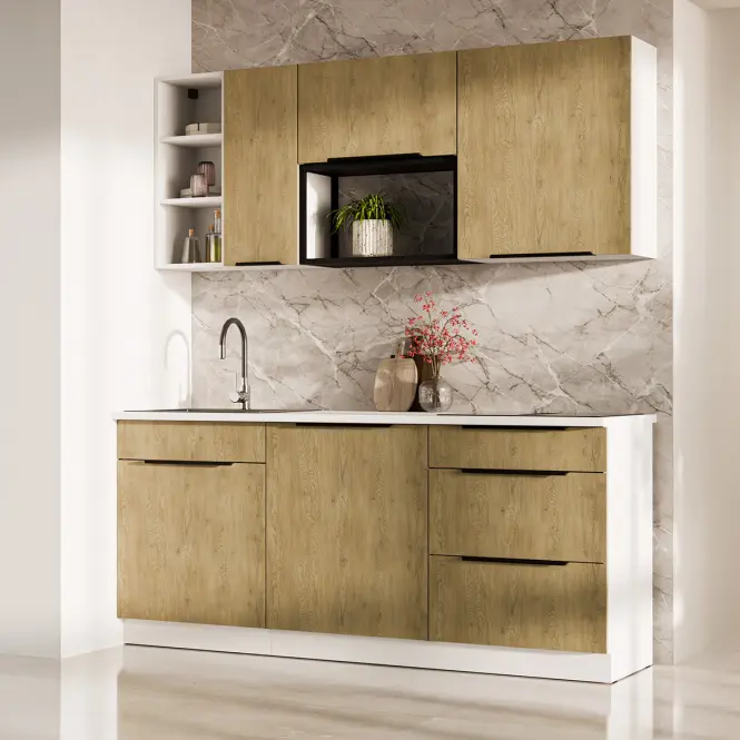 Kuchynská skrinka Cremona Wh 60x60 Gn-72 2f (90°)