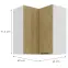 Kuchynská skrinka Cremona Wh 60x60 Gn-72 2f (90°),3