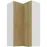 Kuchynská skrinka Cremona Wh 60x60 Gn-108 2f (90°)