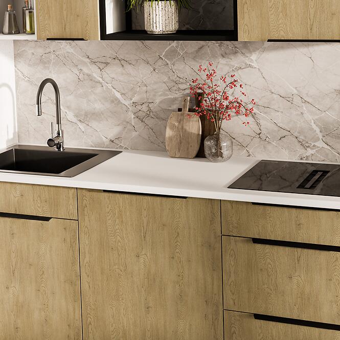 Kuchynská skrinka Cremona Wh 60x60 Gn-108 2f (90°)