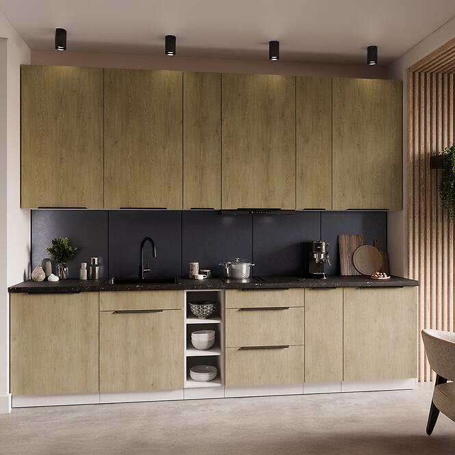 Kuchynská skrinka Cremona Wh 60x60 Gn-108 2f (90°)