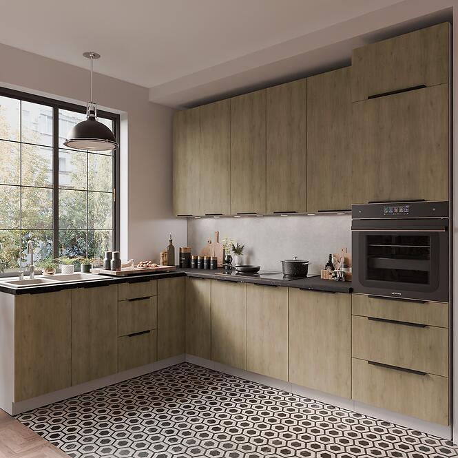 Kuchynská skrinka Cremona Wh 60x60 Gn-108 2f (90°)