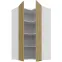 Kuchynská skrinka Cremona Wh 60x60 Gn-108 2f (90°),2