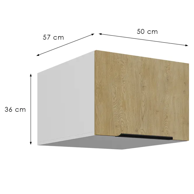 Kuchynská skrinka Cremona Wh 50 Nagu-36 1f,3