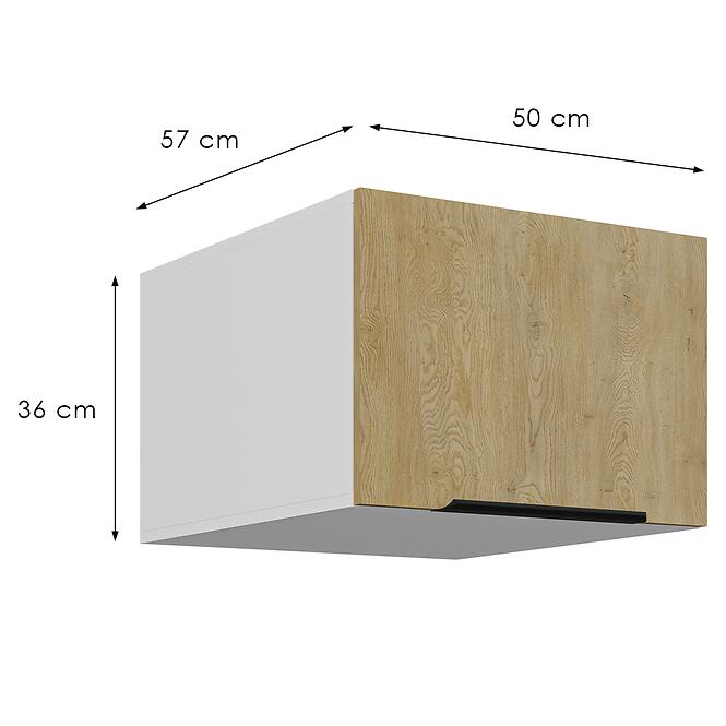 Kuchynská skrinka Cremona Wh 50 Nagu-36 1f,3