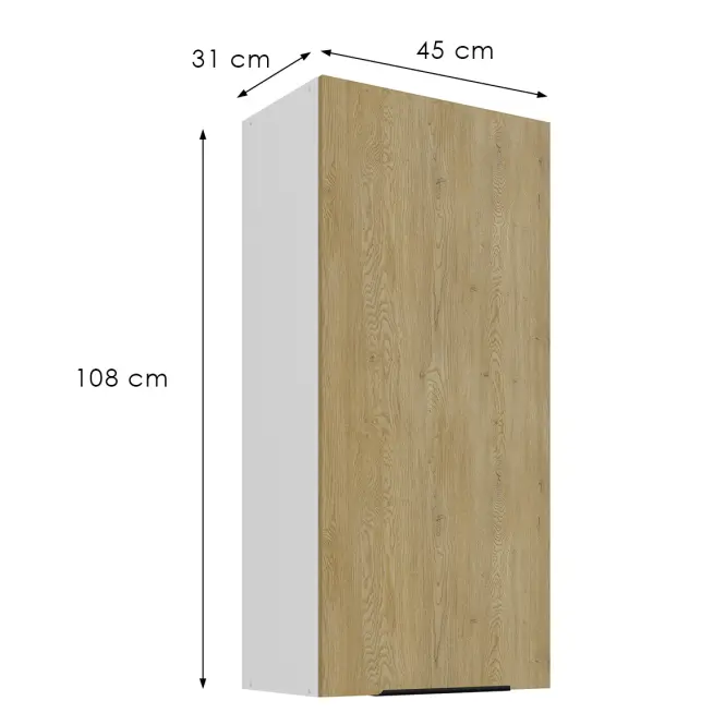 Kuchynská skrinka Cremona Wh 50g-108 1f,3