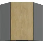 Kuchynská skrinka Cremona Ant 60x60 Gn-72 1f (45°)