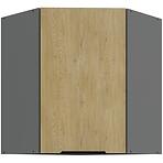 Kuchynská skrinka Cremona Ant 60x60 Gn-72 1f (45°)