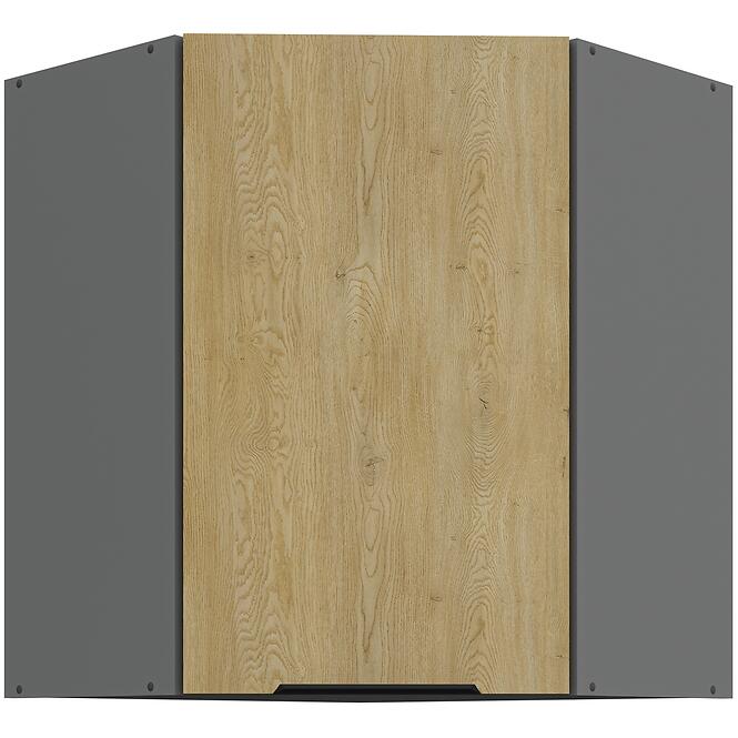 Kuchynská skrinka Cremona Ant 60x60 Gn-72 1f (45°)