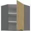 Kuchynská skrinka Cremona Ant 60x60 Gn-72 1f (45°),2