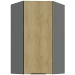 Kuchynská skrinka Cremona Ant 60x60 Gn-108 1f (45°)