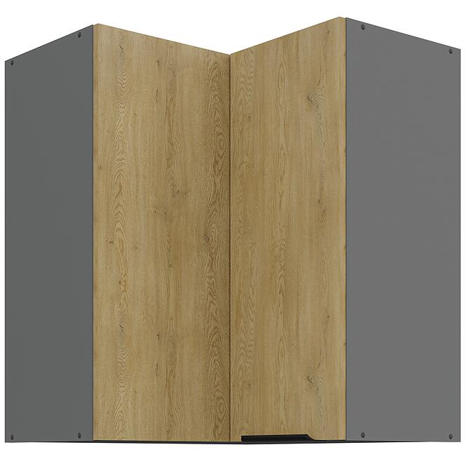 Kuchynská skrinka Cremona Ant 60x60 Gn-72 2f (90°)