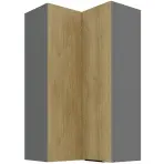 Kuchynská skrinka Cremona Ant 60x60 Gn-108 2f (90°)