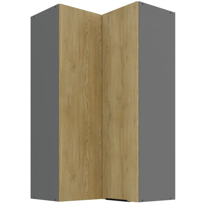 Kuchynská skrinka Cremona Ant 60x60 Gn-108 2f (90°)