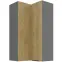 Kuchynská skrinka Cremona Ant 60x60 Gn-108 2f (90°)