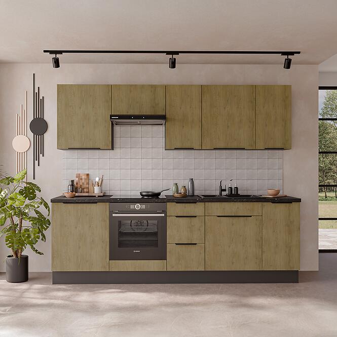 Kuchynská skrinka Cremona Ant 60x60 Gn-108 2f (90°)