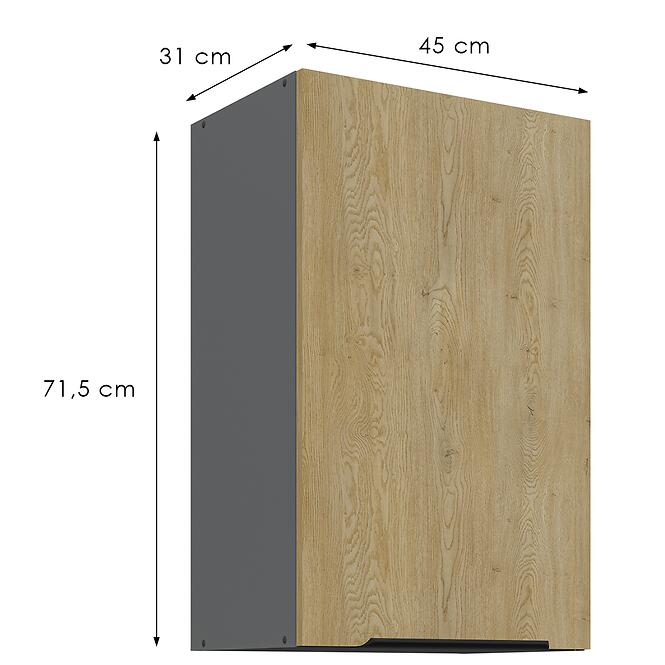 Kuchynská skrinka Cremona Ant 45g-72 1f