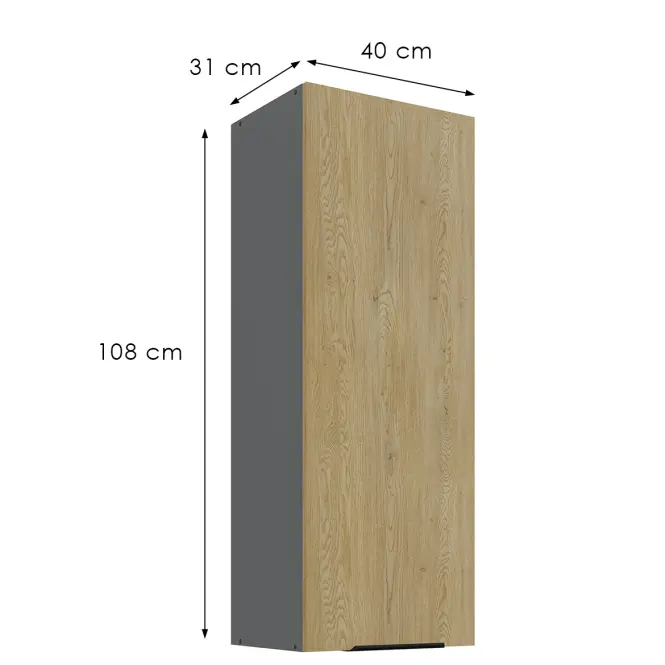 Kuchynská skrinka Cremona Ant 40g-108 1f,3