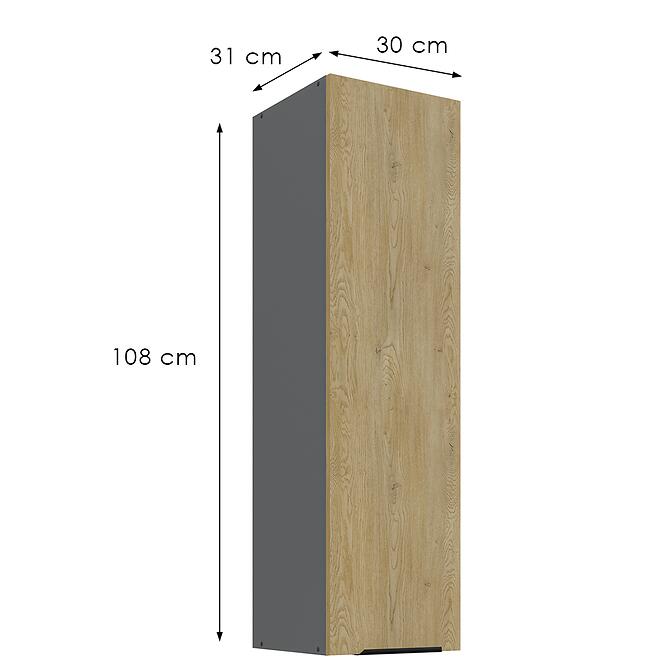 Kuchynská skrinka Cremona Ant 30g-108 1f