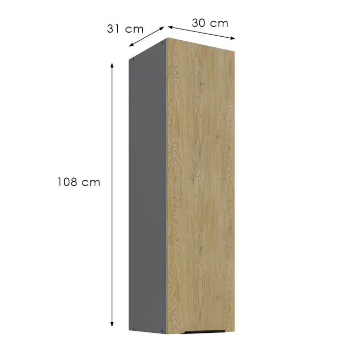 Kuchynská skrinka Cremona Ant 30g-108 1f,3