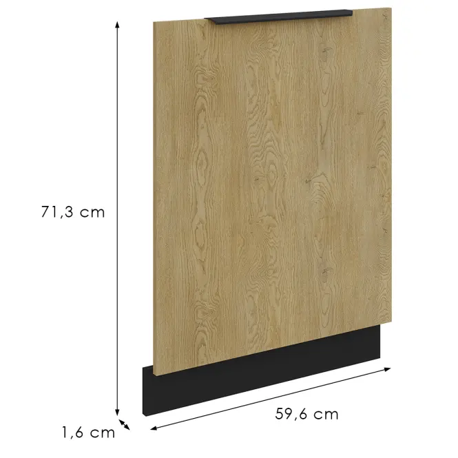 Dvierka na umývačku Cremona Bl Front Zm 713x596,2
