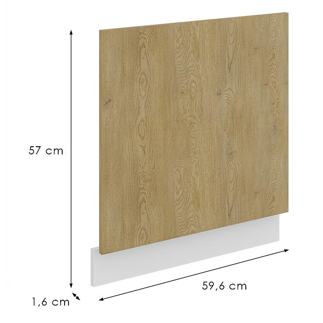 Dvierka na umývačku Cremona Wh Front Zm 570x596
