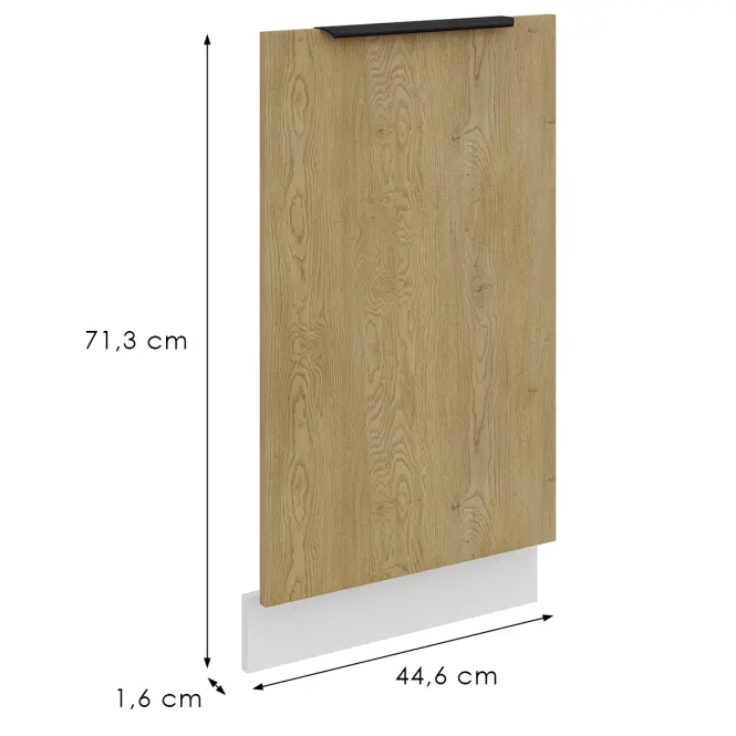 Dvierka na umývačku Cremona Wh Front Zm 713x446,2