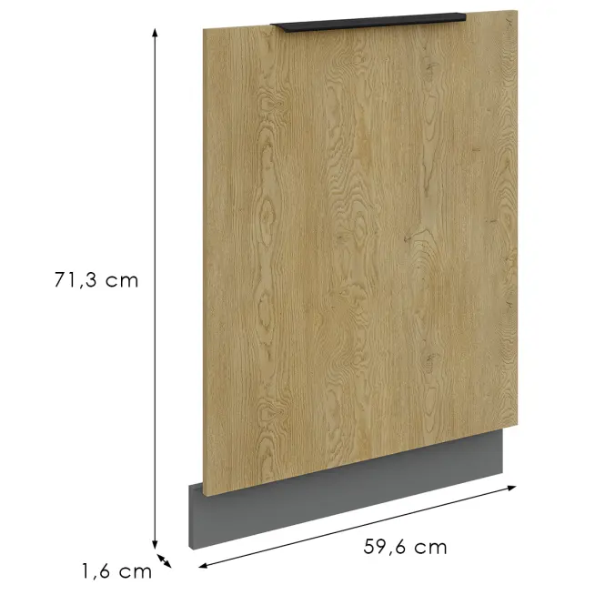 Dvierka na umývačku Cremona Ant Front Zm 713x596,2