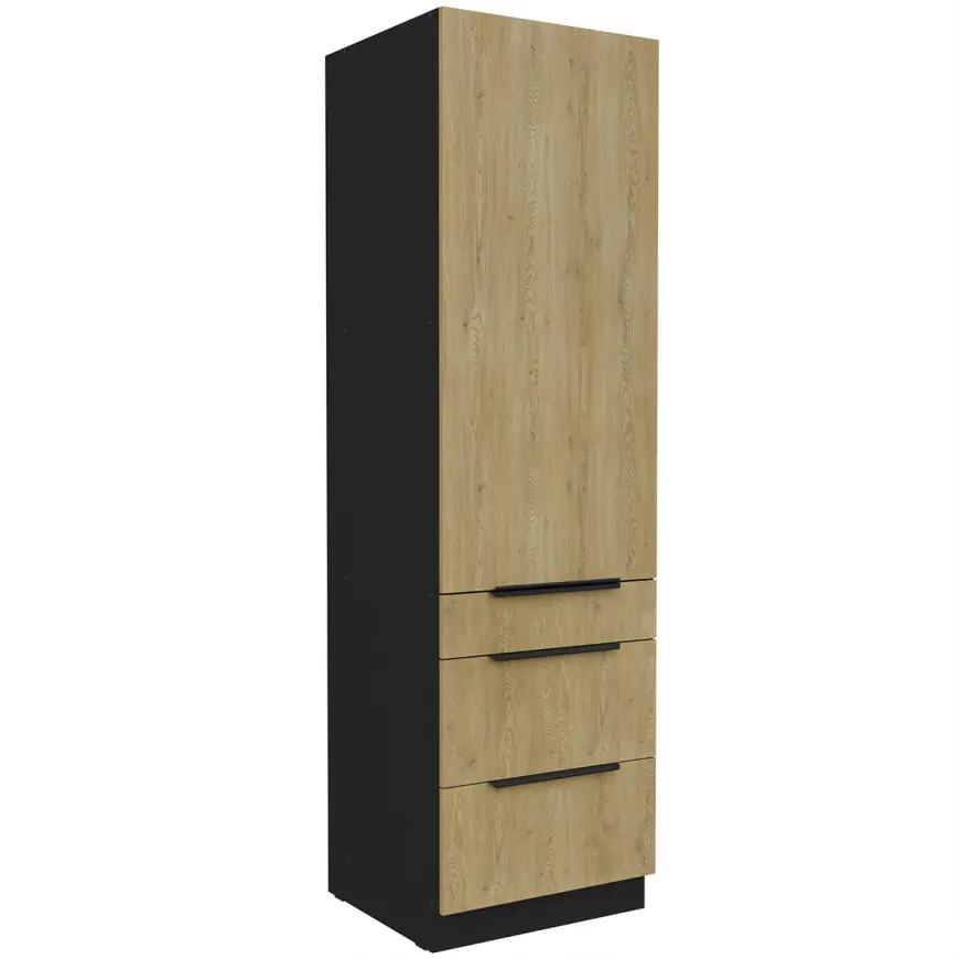 Kuchynská skrinka Cremona Bl 60dks-210 1f 3s