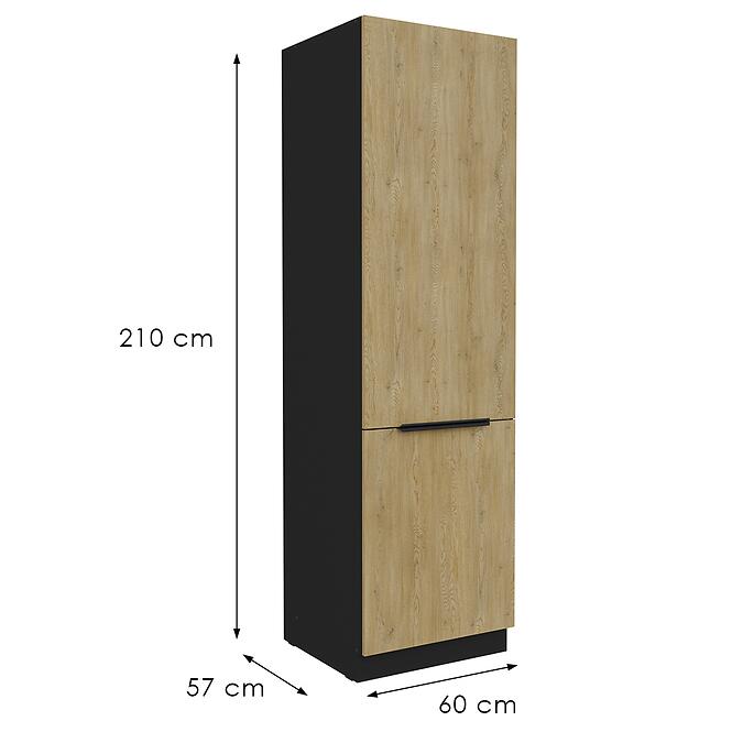 Kuchynská skrinka Cremona Bl 60lo-210 2f
