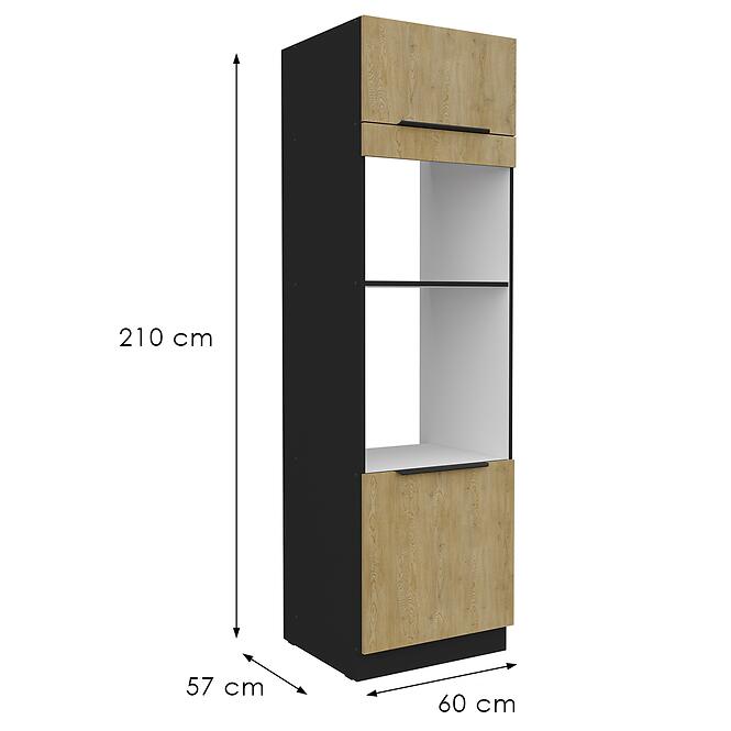 Kuchynská skrinka Cremona Bl 60dpm-210 2f