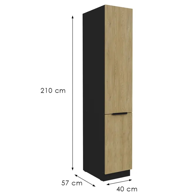 Kuchynská skrinka Cremona Bl 40dk-210 2f