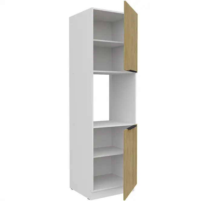 Kuchynská skrinka Cremona Wh 60dp-210 2f,2