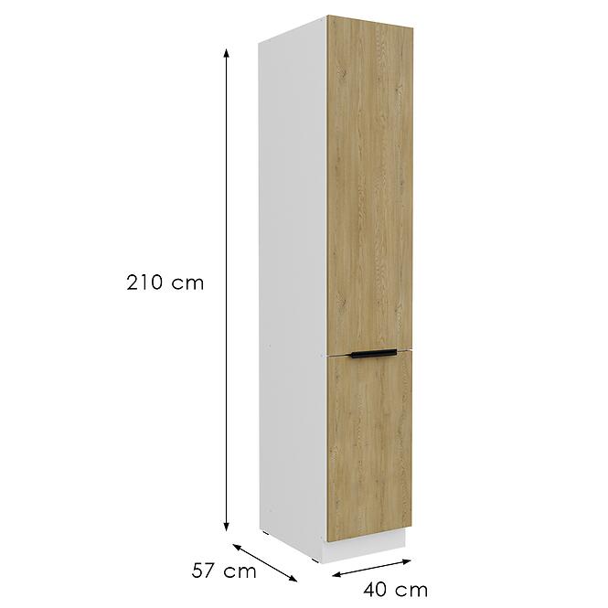 Kuchynská skrinka Cremona Wh 40dk-210 2f