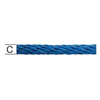 Polypropylén Lano pletené modré –  Priemer 8 mm - Tovar na Mieru