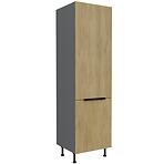 Kuchynská skrinka Cremona Ant 60dk-215 2f