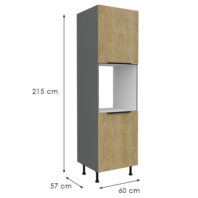 Kuchynská skrinka Cremona Ant 60dp-215 2f