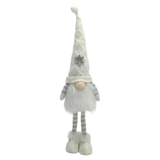 Škriatok biely/zelený mix 45 cm 52hy249955c.249870b